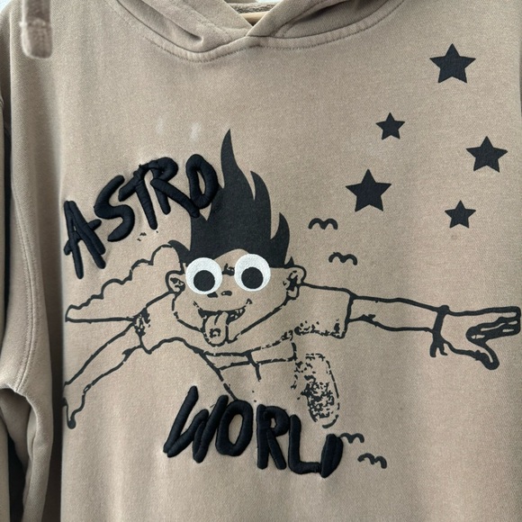 Travis Scott Astroworld Pull Over Hoodie Sweater Concert Merchandise Size Medium - Picture 4 of 10
